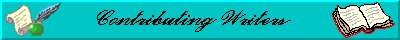Contributing Writers   -   Thank you!
